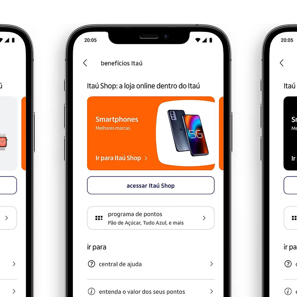 Diretrizes Itaú Shop