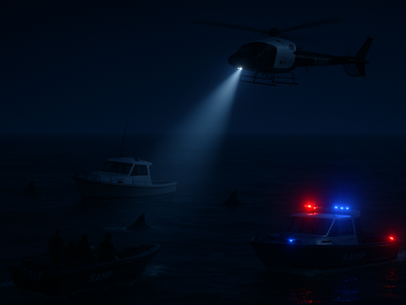 “Commander Overboard”: A Midnight Ordeal in the Shark-Infested North