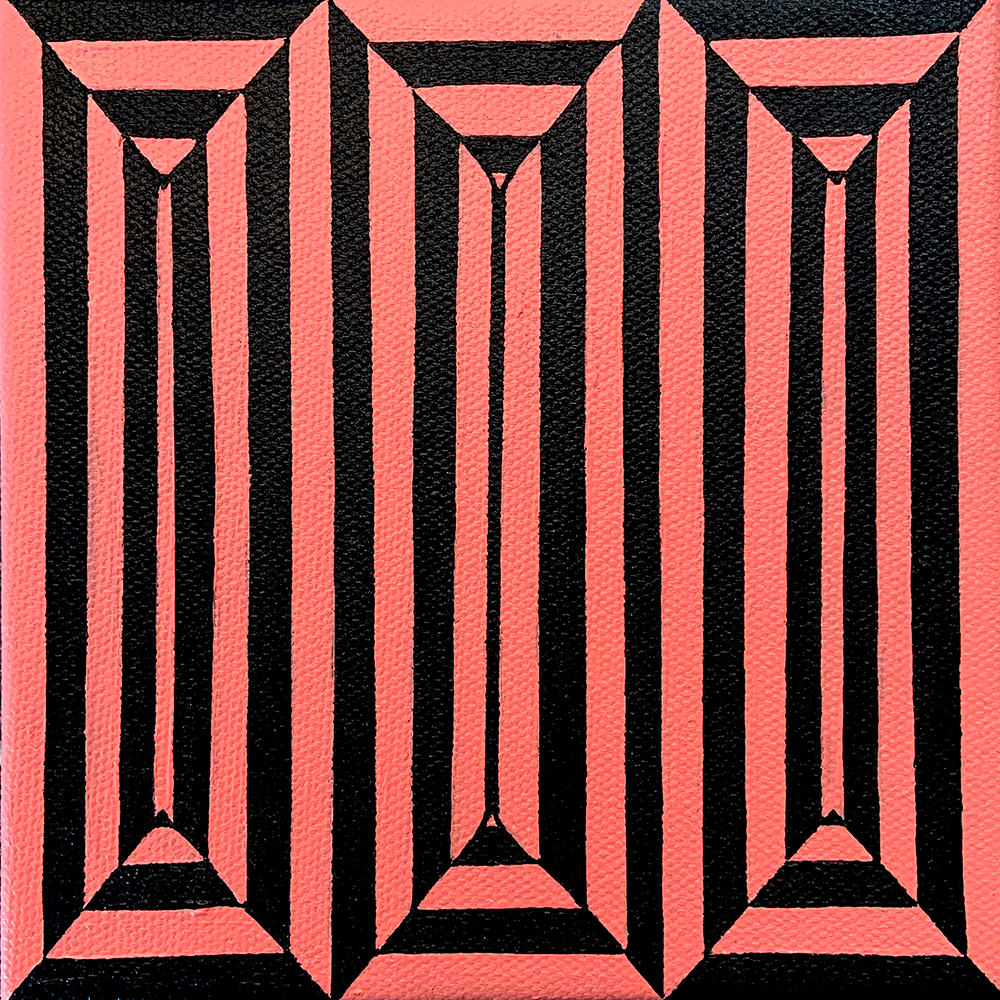Fire Coral Optical Illusions I
