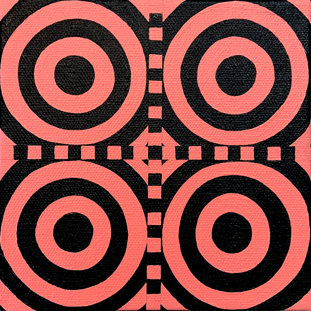 Fire Coral Optical Illusions III
