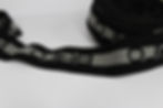 Schwarzes Gummiband Bailo mit Aufschrift