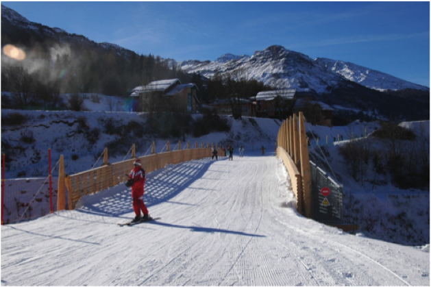 Tensairity - Pont de Val Cenis, Suisse - 52x10 m, Charge max. 780 Ton. (1500 kg.m-2) 1