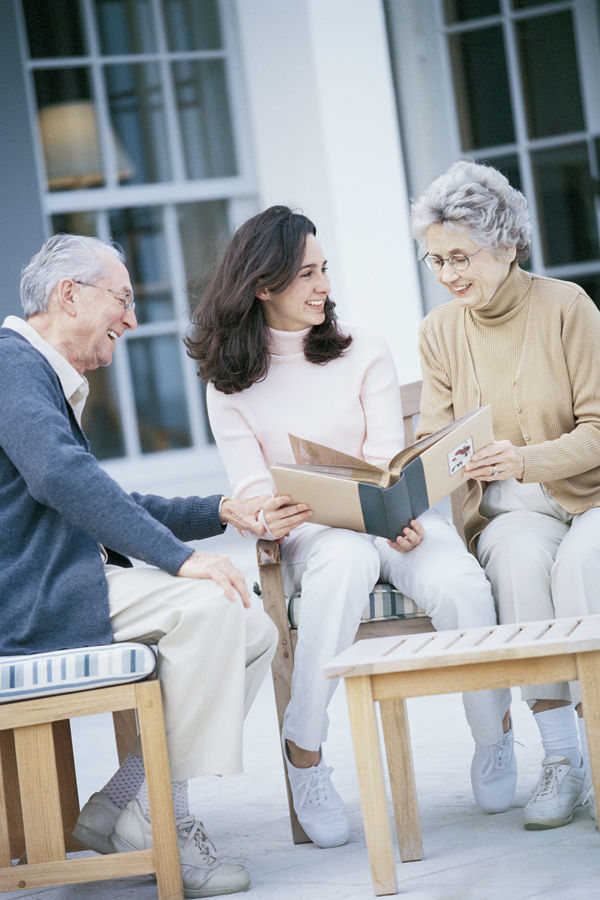 Family Sharing Memories