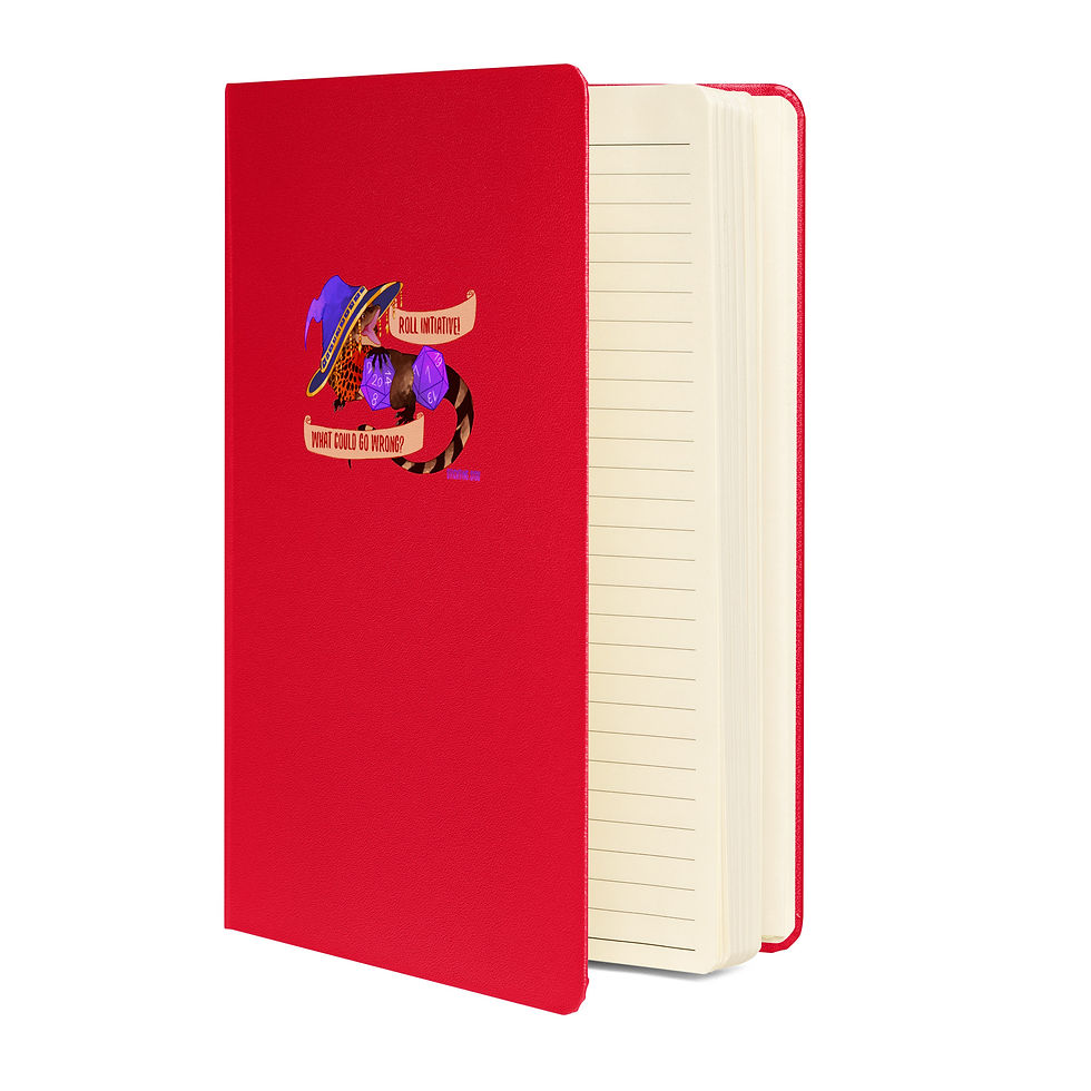 Thumbnail: Roll Initiative! - Notitieboek - Hardcover