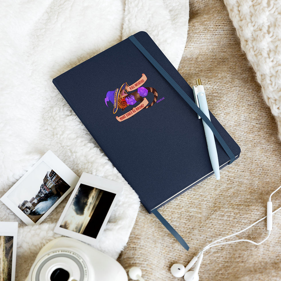 Thumbnail: Roll Initiative! - Notitieboek - Hardcover