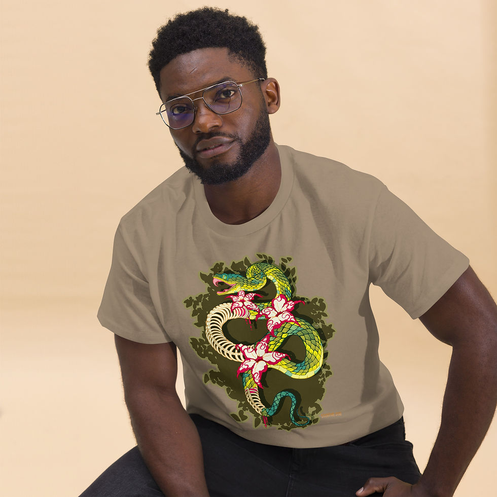 Thumbnail: Spooky Bites - Unisex klassiek T-shirt