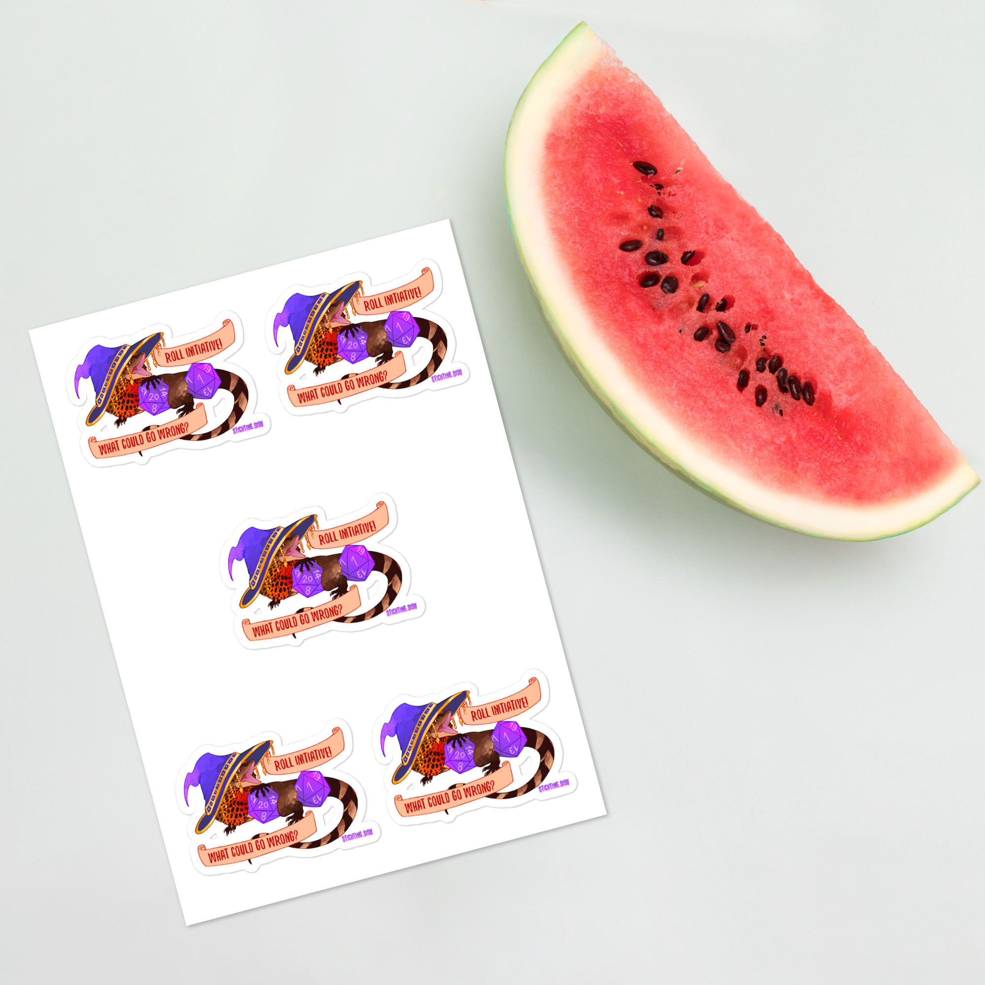 Roll Initiative! - Stickervel