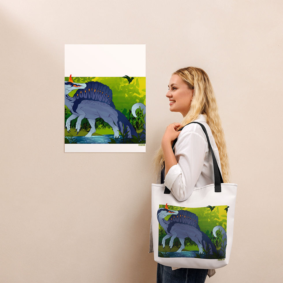Thumbnail: Spino Scene - Tote bag