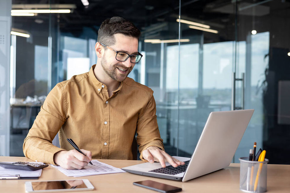 male businessman