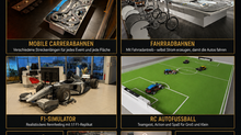 mobile Carrerabahnen mieten Eventmodule und Ideen für ein Autohaus-Event