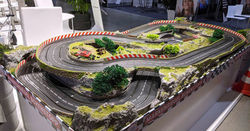 Slotcarbahn für Messe mieten