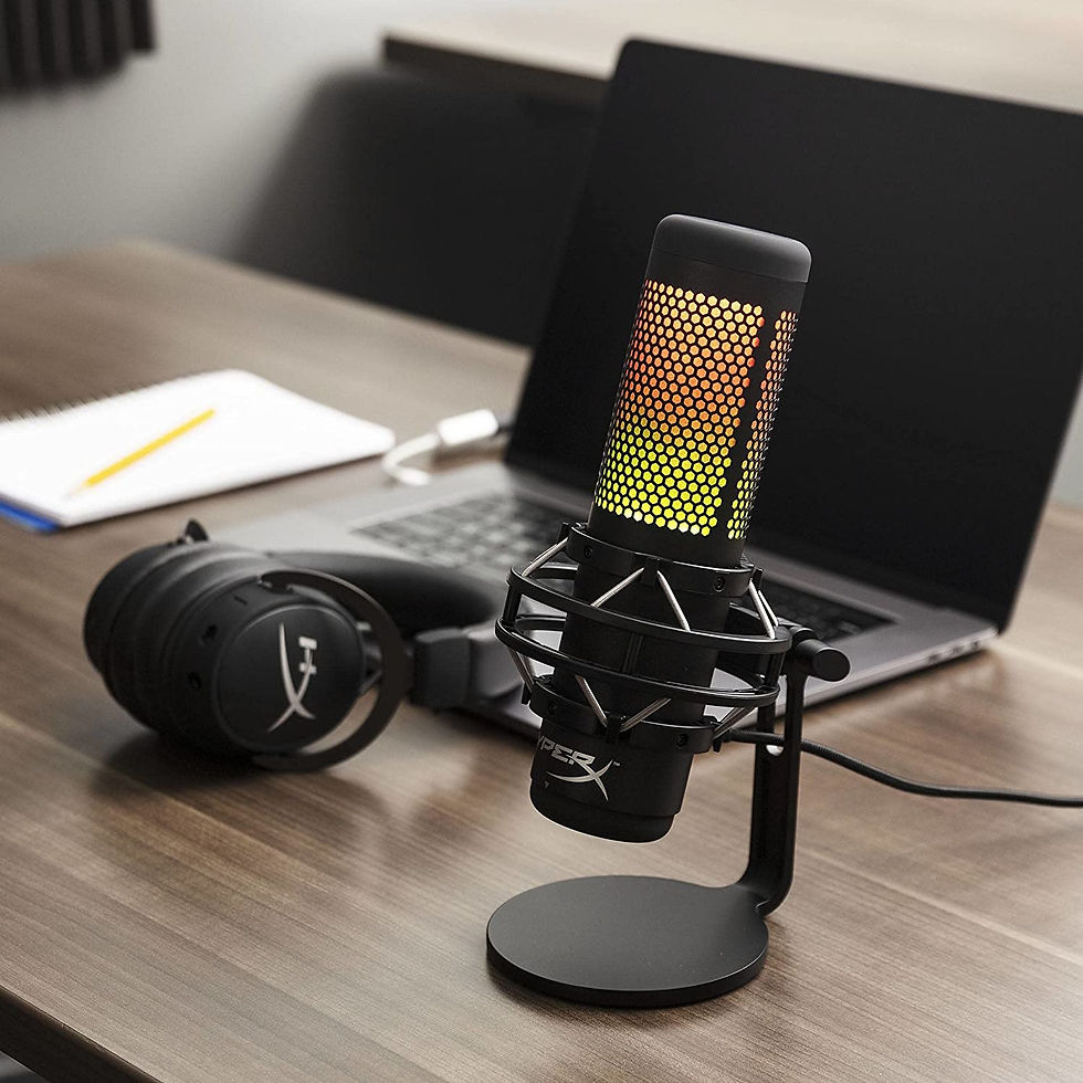 Thumbnail: HyperX QuadCast S – RGB USB Condenser Microphone for PC, PS4, PS5 and Mac, An