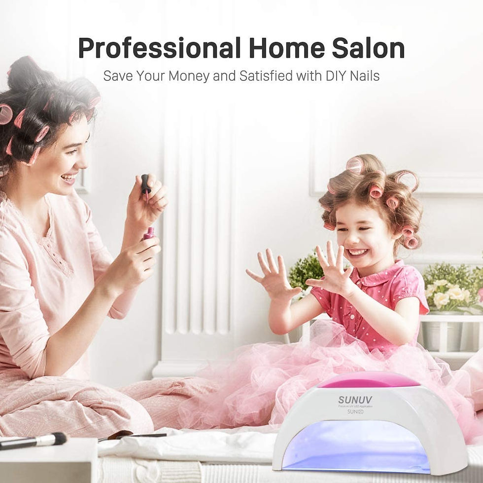 Thumbnail: Gel UV Nail Lamp, SUNUV 48W UV LED Nail Dryer Light for Gel Nails Polish Manicu