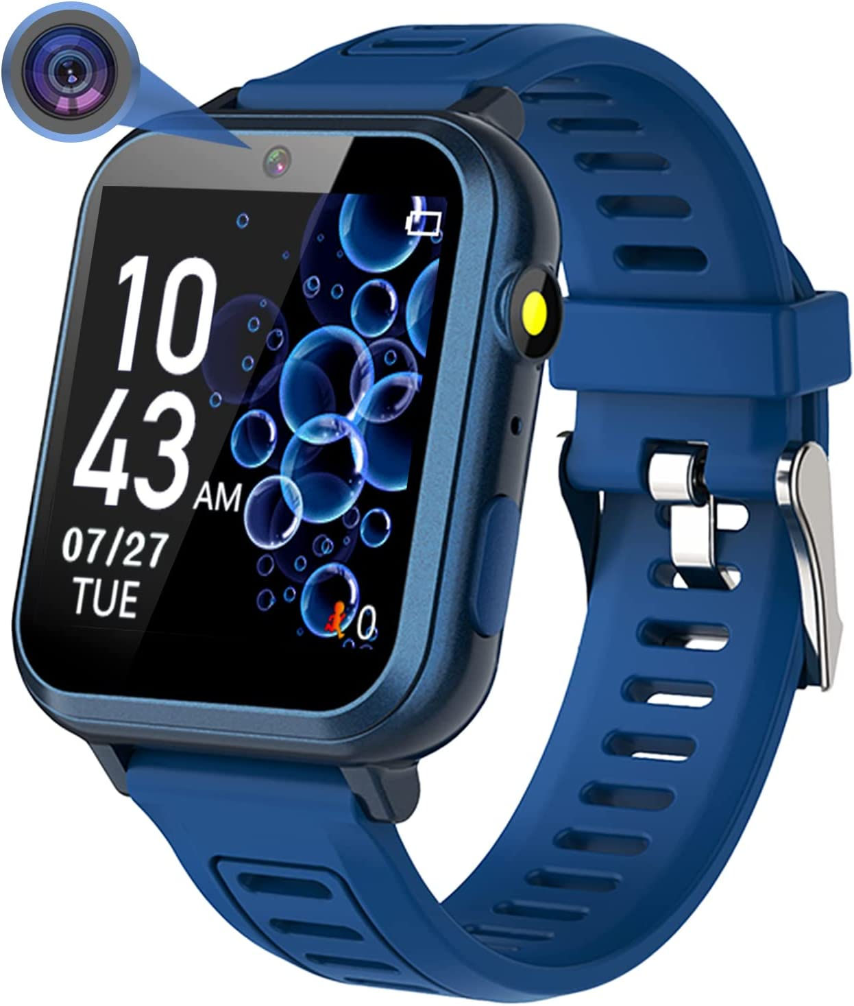 Sedzofan Smart Watch for Kids, Gift for Girls Age 6-12, 24 Puzzle Games HD Touc