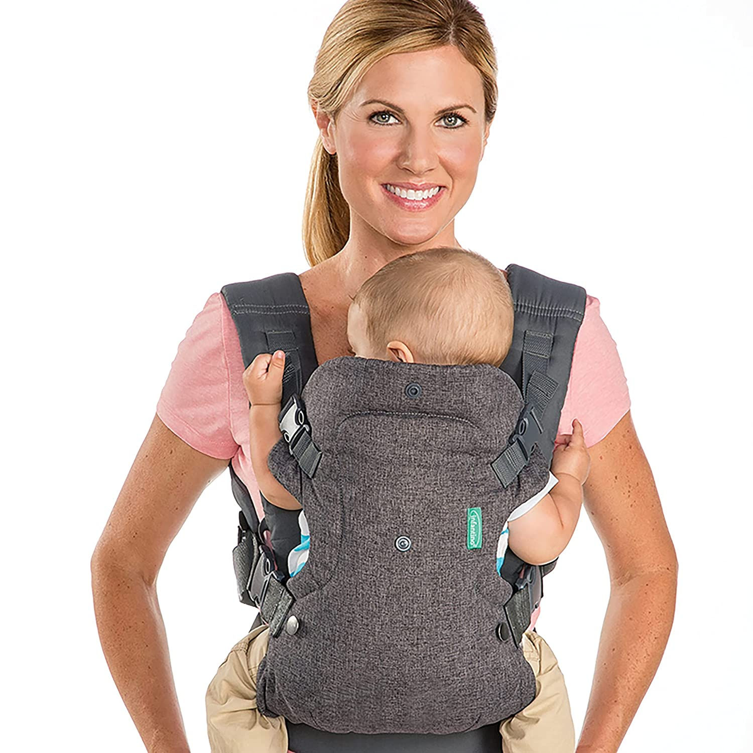 Infantino Flip 4-in-1 Carrier - Ergonomic, Convertible, face-in and face-Out, F