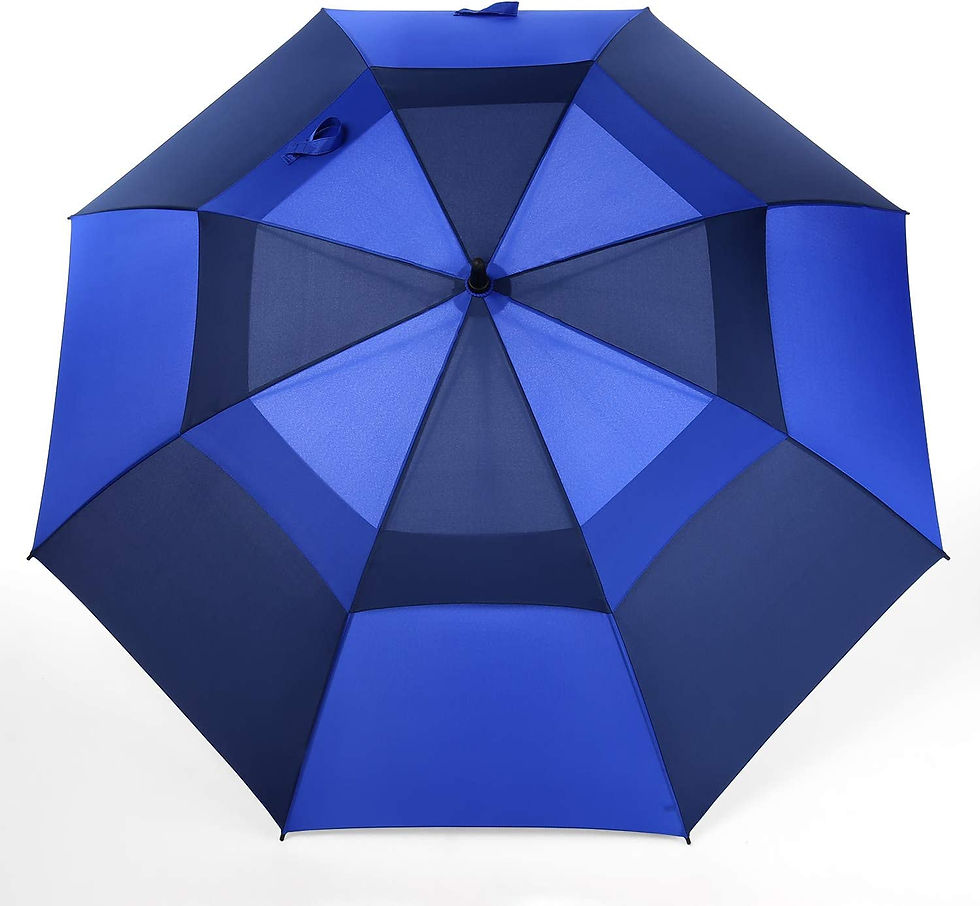 Thumbnail: MRTLLOA 62/68/72 Inch Automatic Open Golf Umbrella, Extra Large Oversize Double