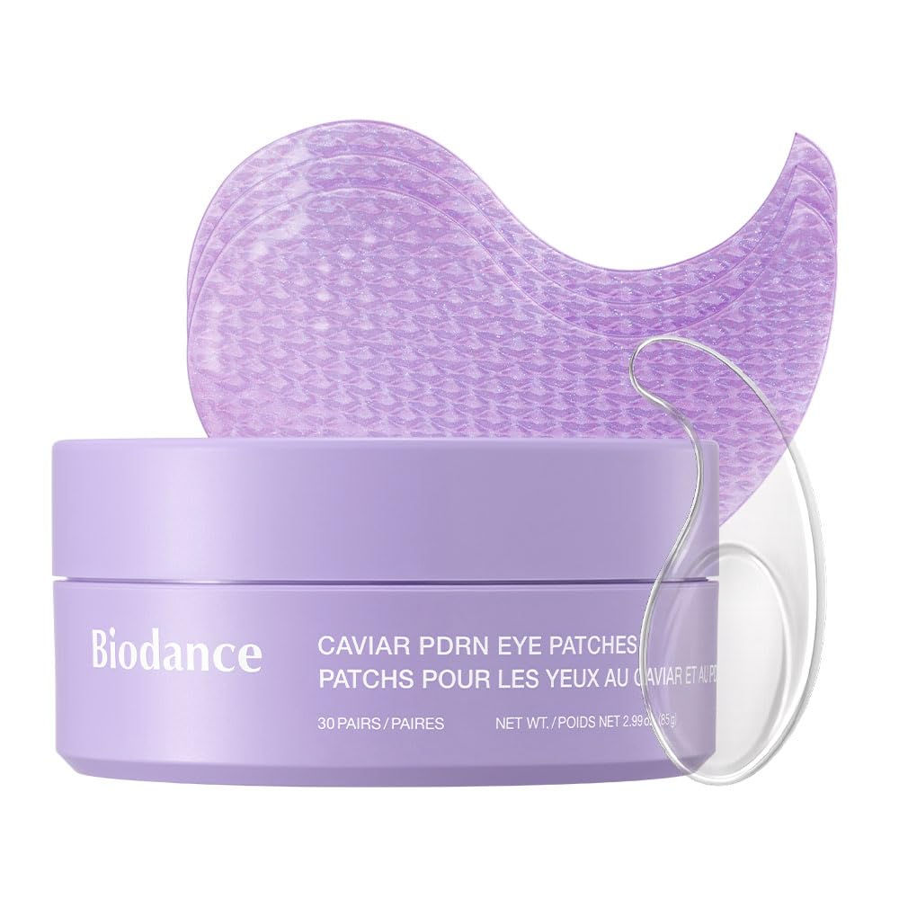 BIODANCE Collagen Peptide Eye Patches, Anti Wrinkle & Smile Line Patches for Fa