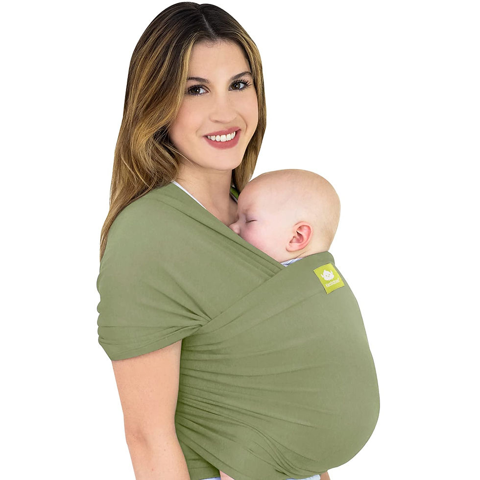 Thumbnail: KeaBabies Baby Wrap Carrier - All in 1 Original Breathable Baby Sling, Lightwei