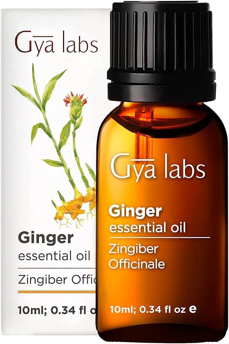 Thumbnail: Gya Labs Ginger Oil for Hair Growth - 100% Pure Natural Ginger Essential Oil fo