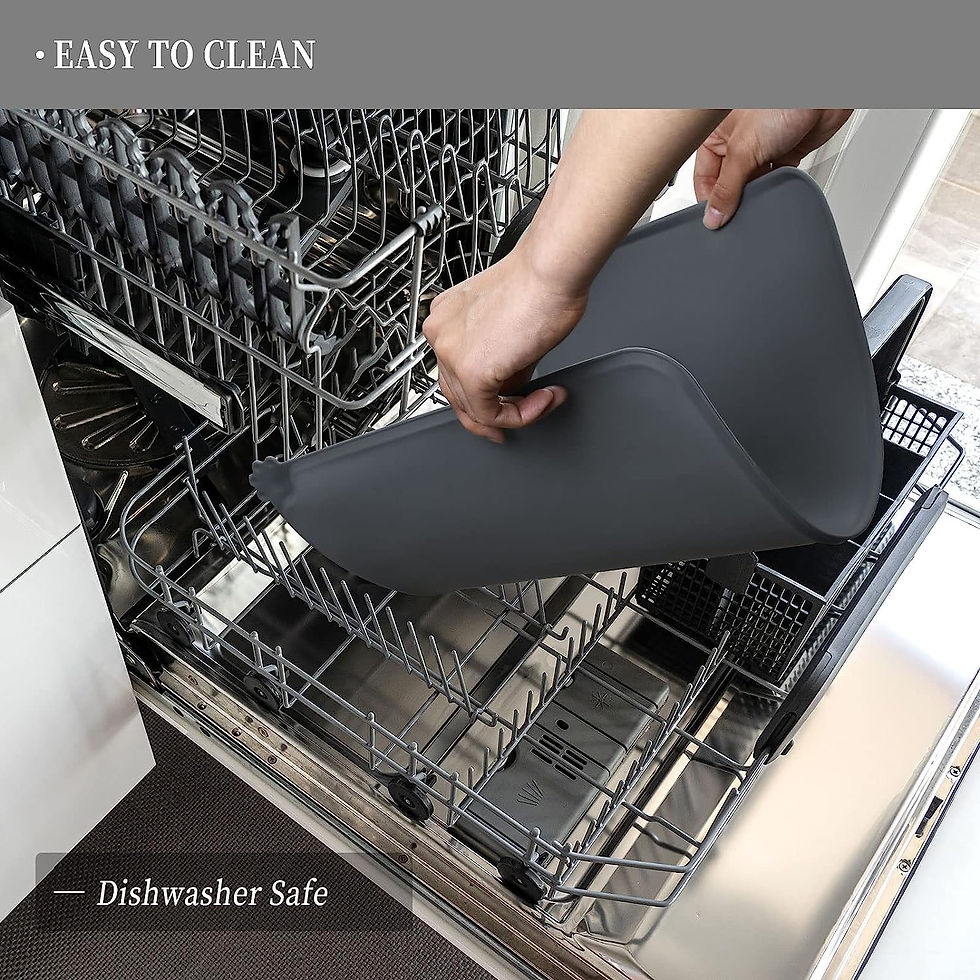 Thumbnail: Reopet Silicone Dog Cat Bowl Mat Non-Stick Food Pad Water Cushion Waterproof - 