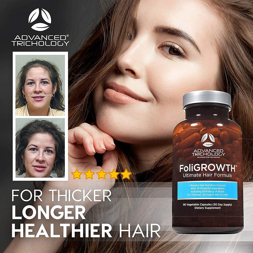 Thumbnail: FoliGROWTH™ Hair Growth Supplement for Thicker Fuller Hair | Approved* by the
