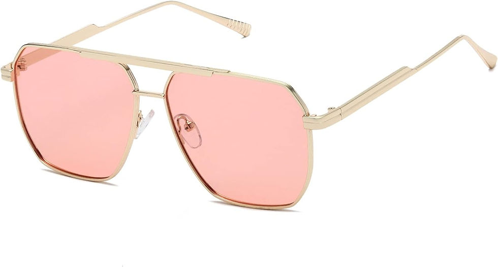 Thumbnail: kimorn Polarized Sunglasses Womens Men Retro Oversized Square Vintage Fashion S