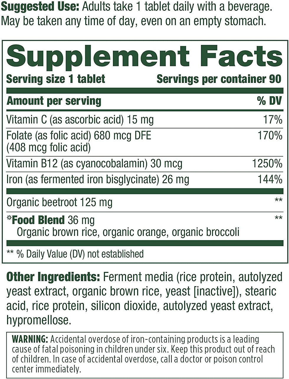 Thumbnail: MegaFood Blood Builder - Iron Supplement Shown to Increase Iron Levels without 