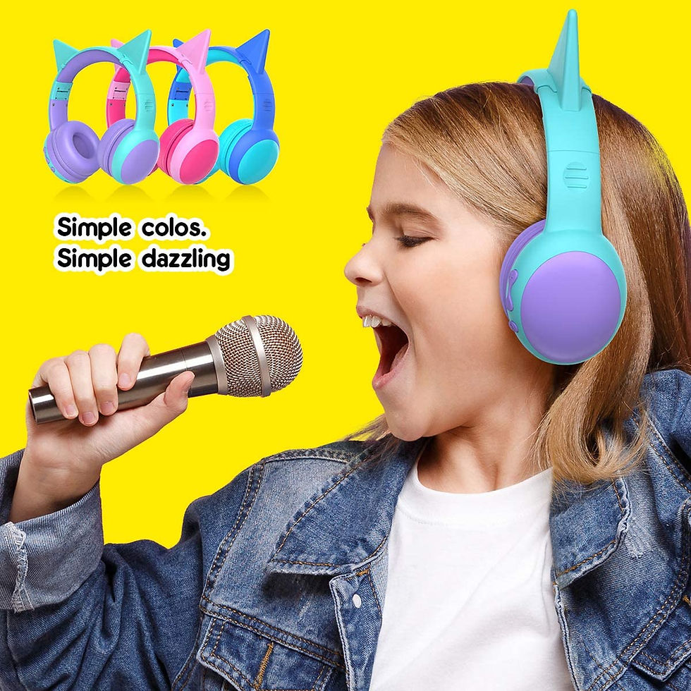 Thumbnail: gorsun Bluetooth Kids Headphones with Microphone,Children's Wireless Headsets w
