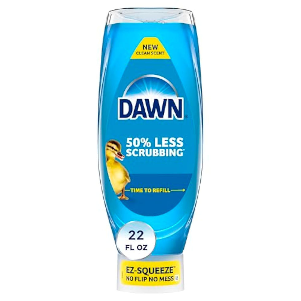 Thumbnail: Dawn EZ-Squeeze Ultra Dish Soap, Dishwashing Liquid, Original, Dish Soap Refill