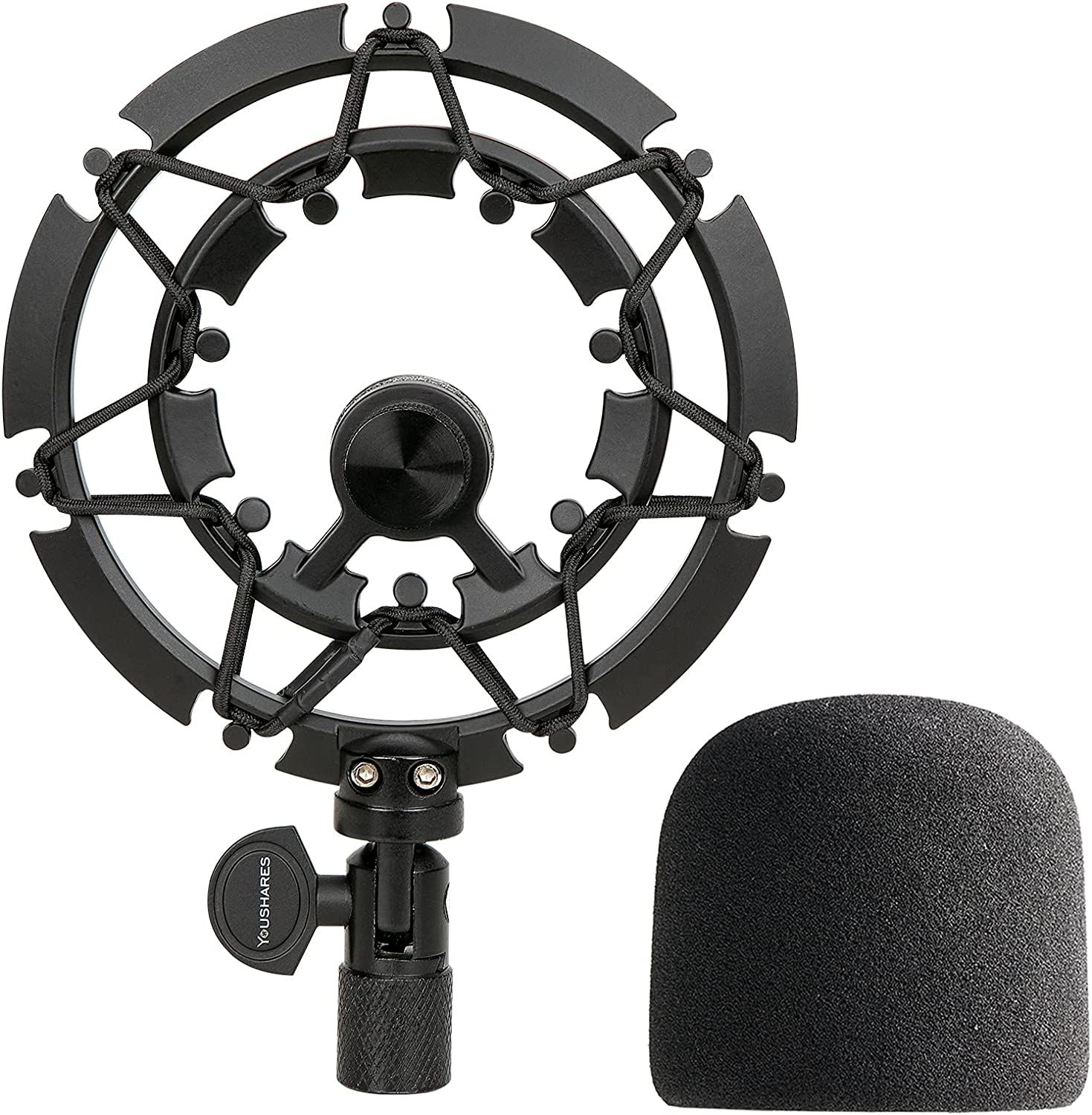 Blue Yeti Shock Mount, Alloy Shockmount Reduces Vibration Noise Matching Mic Bo