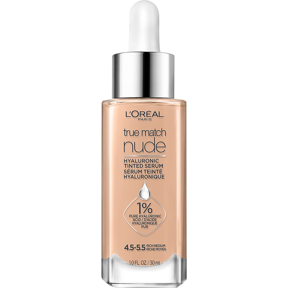 Thumbnail: L'Oreal Paris True Match Nude Hyaluronic Tinted Serum Foundation with 1% Hyalur