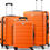 Thumbnail: Luggage 3 Piece Sets Hard Shell Luggage Set with Spinner Wheels, TSA Lock, 20 2