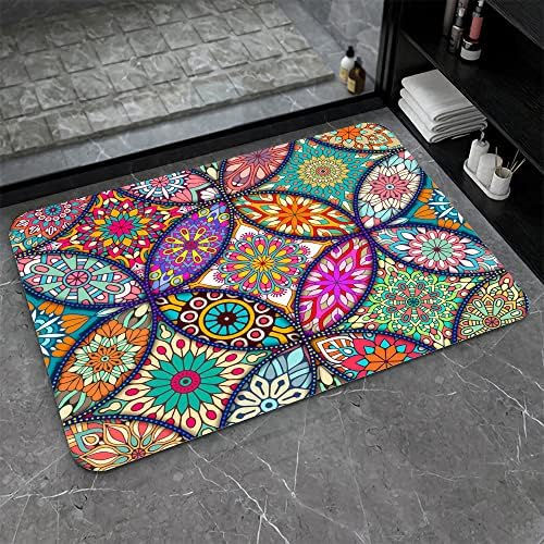 Thumbnail: SHENWSAN Diatomaceous Earth Bath mat ，Black Gold Shiny Marble Super Absorbent