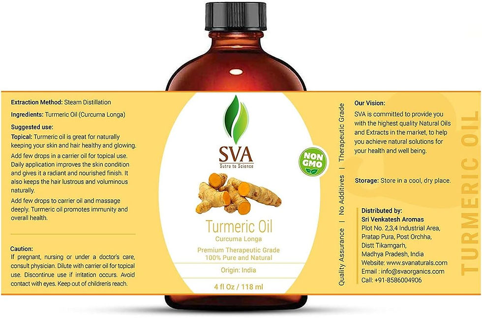 Thumbnail: Turmeric Essential Oil | Very Strong Aroma | 4 OZ (118 ML) Therapeutic Grade 10