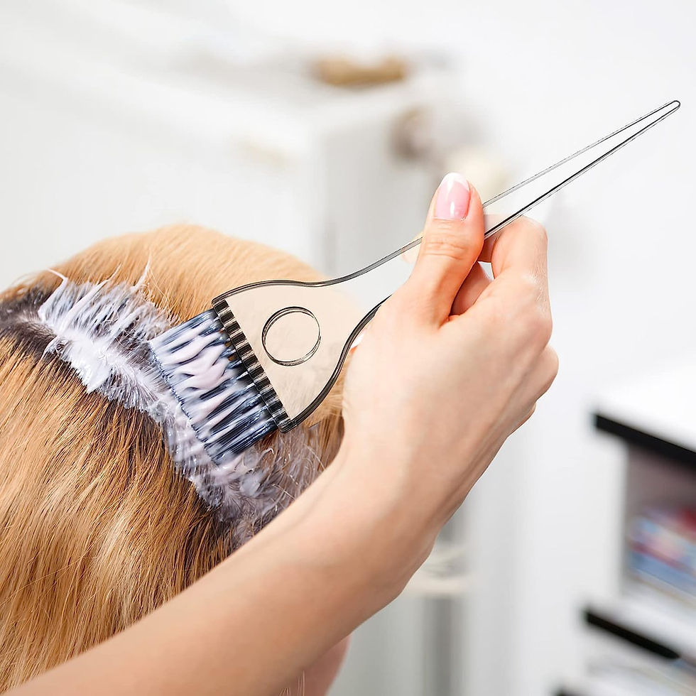 Thumbnail: Healifty 2PCS Hair Dye Brush and Bowl Set Professional Salon Hair Colour Mixing
