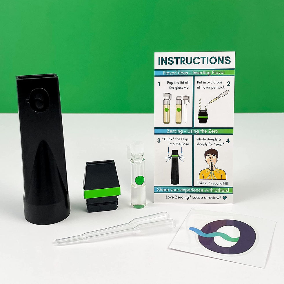 Thumbnail: CAPNOS® Zero | The Flavored Pressurized Air Inhaler for Oral Fixation Relief |