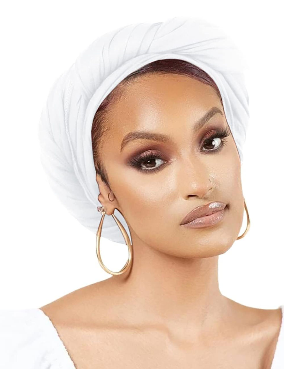 Thumbnail: Nonbongoy Head Wraps for Black Women Stretch Turban African Headwraps Scarf Sof