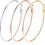 Thumbnail: Cocadant Big Gold Hoop Earrings for Women Girls,Dainty 14k Gold Hypoallergenic 