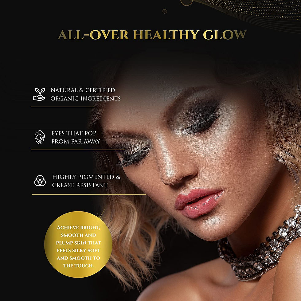 Thumbnail: Luxury by Sofia All Day Organic Eyeshadow with Natural Ingredients (Copper Meta