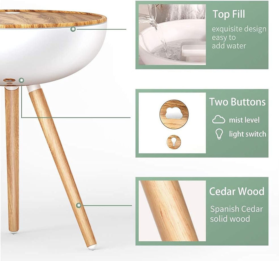 Thumbnail: Large Diffuser Essential Oil Diffuser for Room Large Essential Oil Diffuser Hum