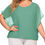 Thumbnail: IN'VOLAND Plus Size Women Chiffon Blouse Batwing Sleeve Tops Scoop Neck Tunic S