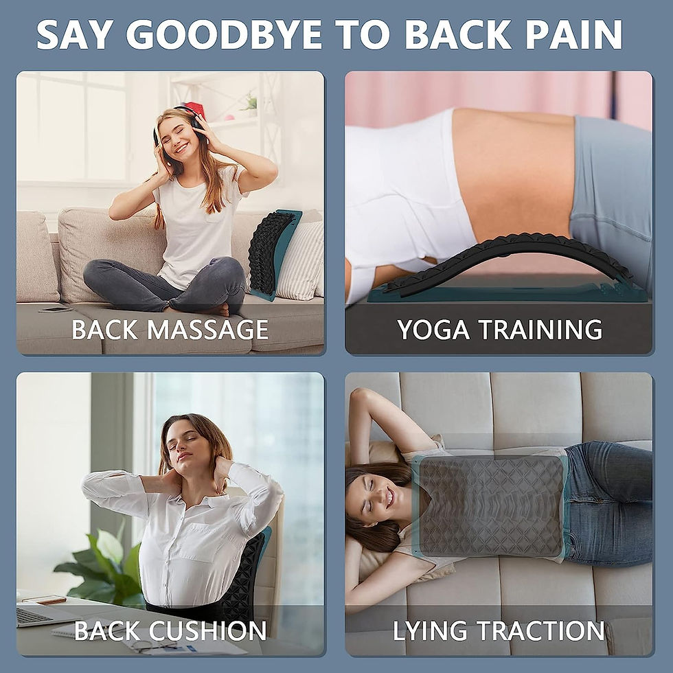 Thumbnail: LTUMHGCR Back Stretcher, Back Cracker for Lower Back Pain Relief, Multi-Level A