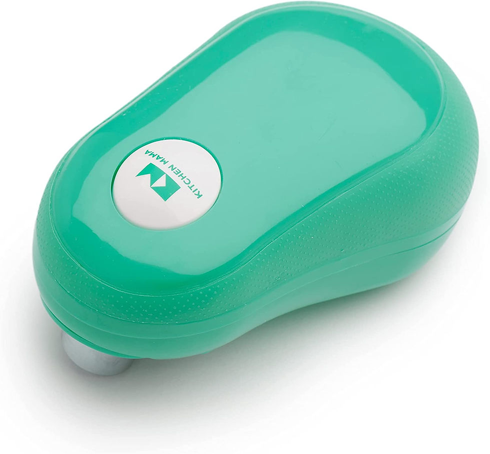 Thumbnail: Kitchen Mama One-Touch Electric Can Opener with Auto Shut-Off: Open Cans with O