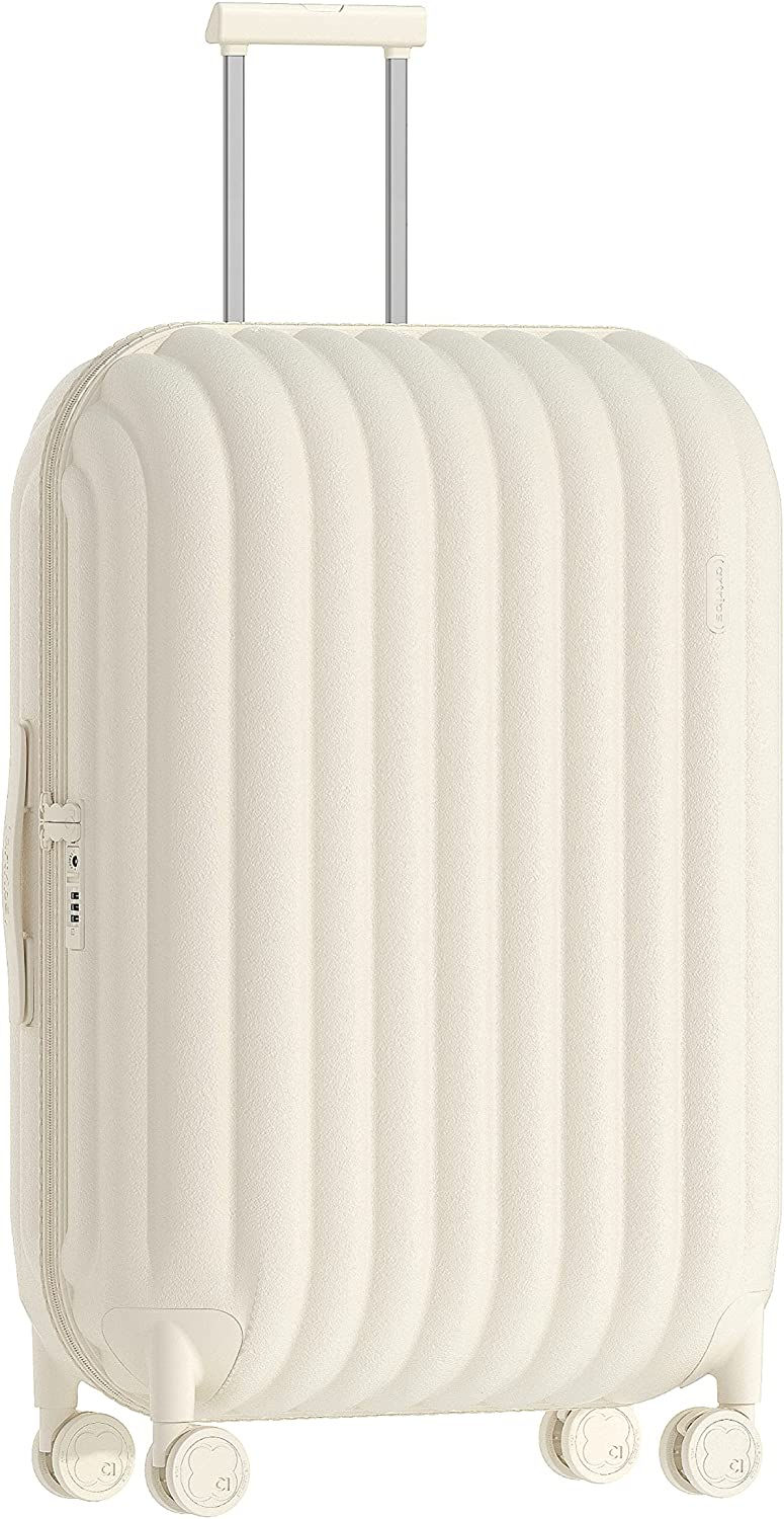 Thumbnail: artrips Hardside Lightweight Carry-on Luggage - Bread Travel Suitcase with Spin