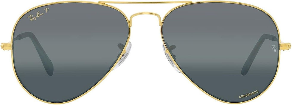 Thumbnail: Ray-Ban RB3025 Classic Polarized Aviator Sunglasses