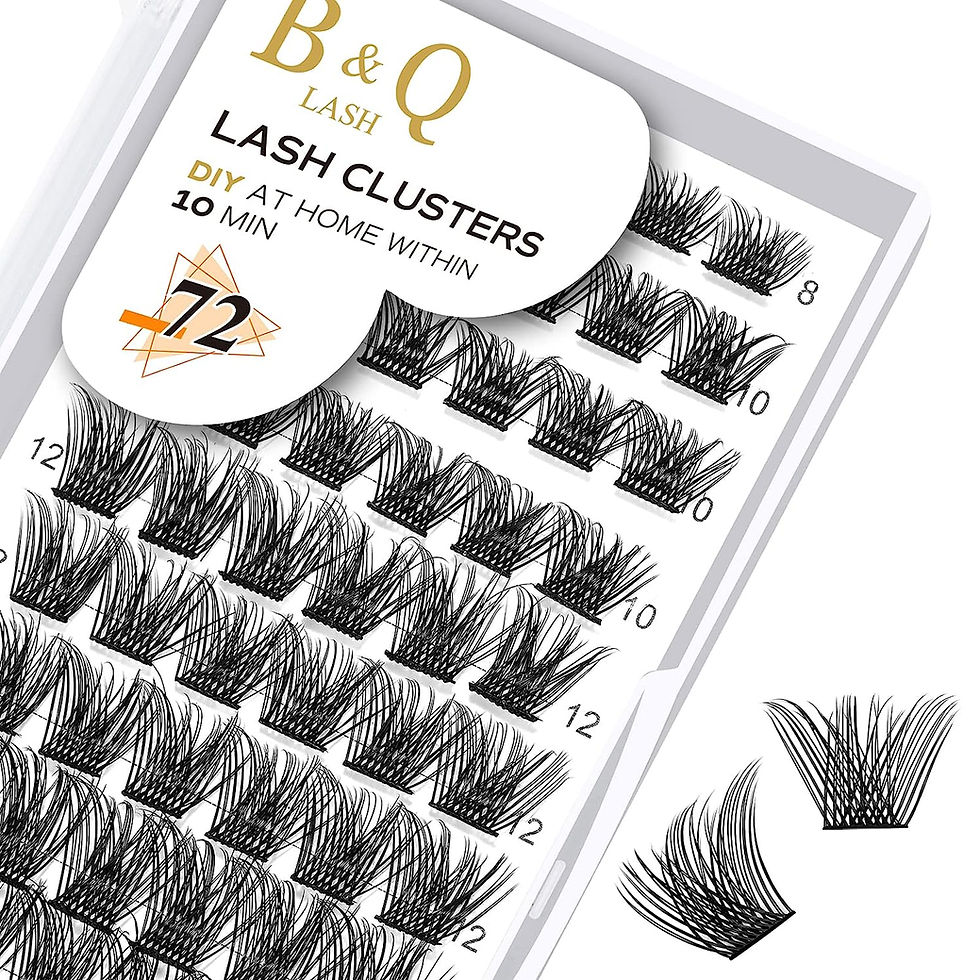 Thumbnail: Cluster Lash Glue 5 ML B&Q LASH Bond Transparent Long Lasting Eyelash Glue for 