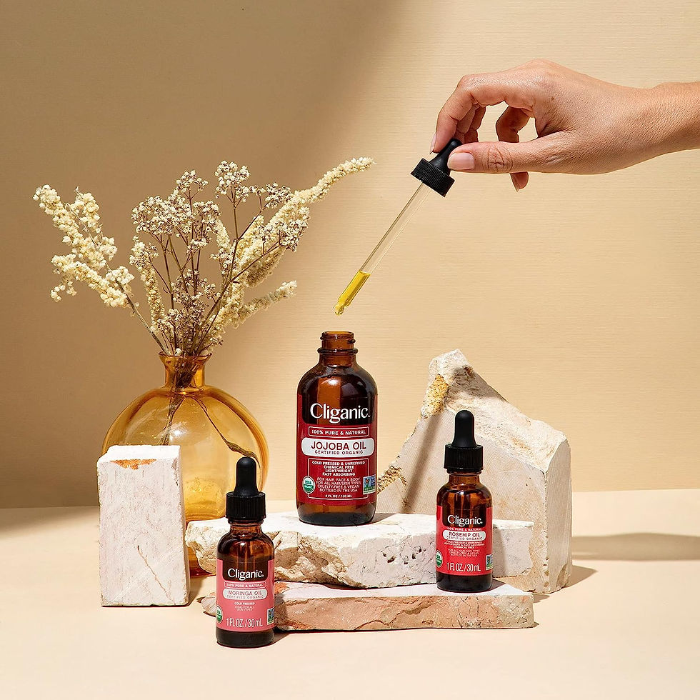 Thumbnail: Cliganic Organic Argan Oil, 100% Pure | for Hair, Face & Skin | Cold Pressed Ca