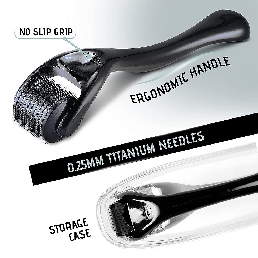 Thumbnail: Derma Roller Microneedle Roller For Face, Beard Roller, Microneedling Roller Be