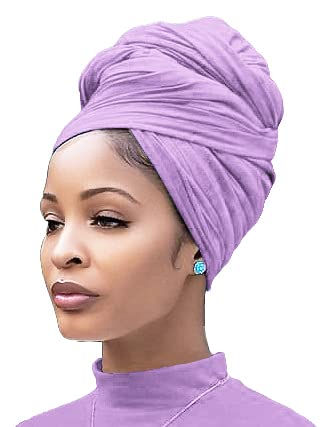 Thumbnail: Nonbongoy Head Wraps for Black Women Stretch Turban African Headwraps Scarf Sof