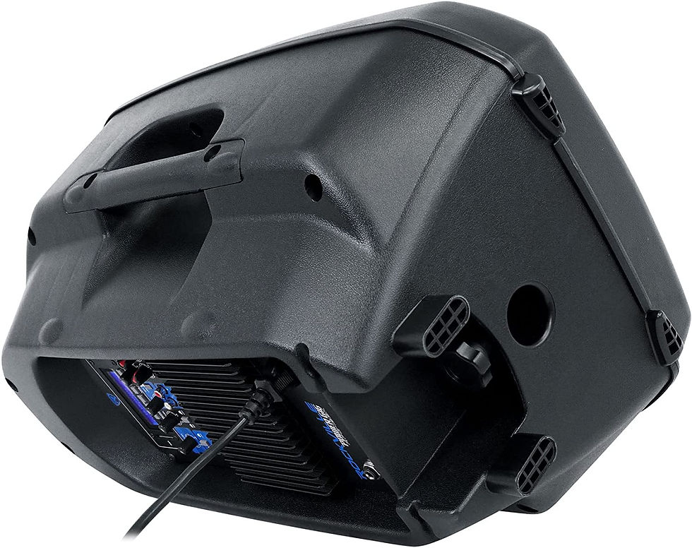 Thumbnail: Rockville RPG122K Dual 12" Powered Speakers, Bluetooth+Mic+Speaker Stands+Cables